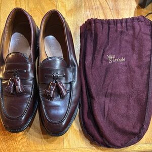 Allen Edmonds Brown Leather Slip-On Loafers
